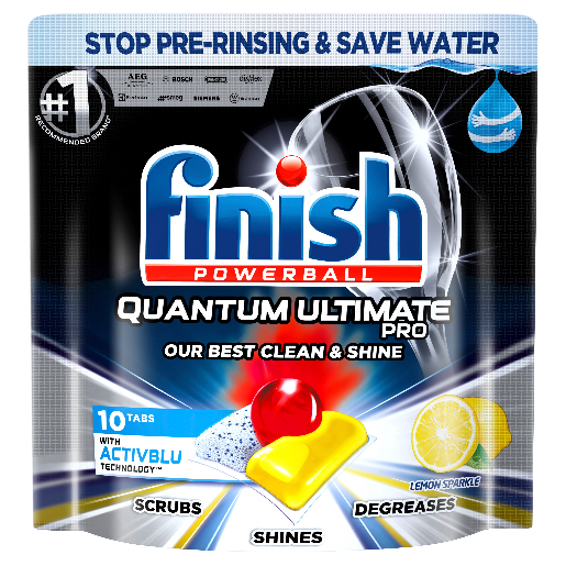 Finish Ultimate Lemon Dishwasher Tablets 10 Pack