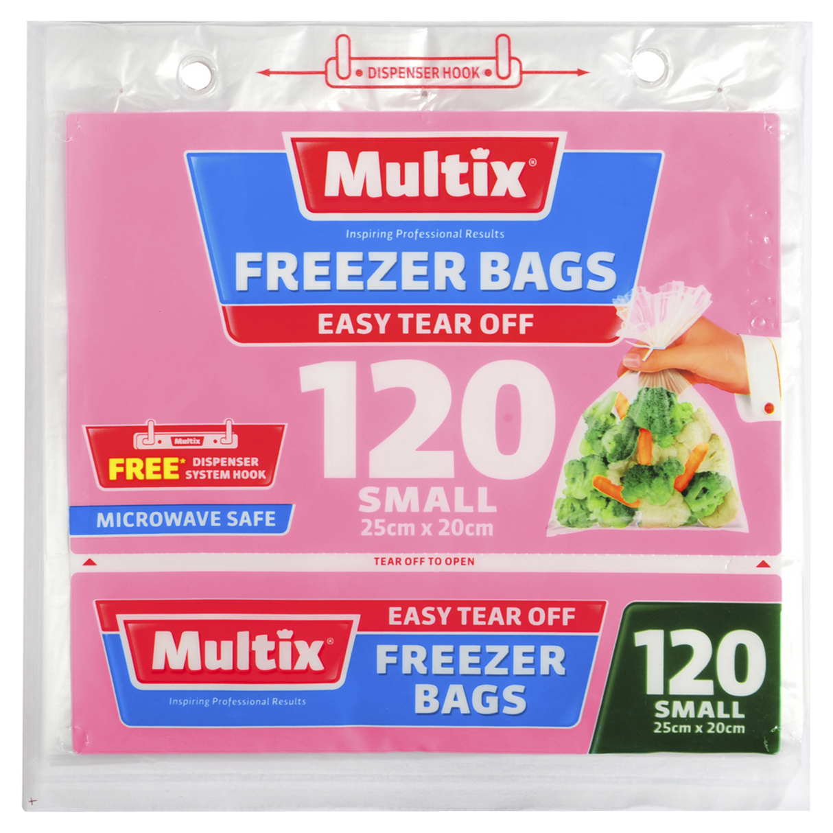 Multix Freezer Bags Small 120 Pack