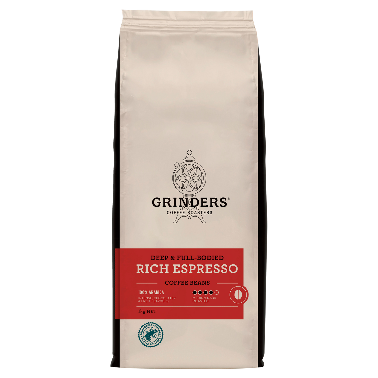 Grinders Rich Espresso Coffee Beans 1kg