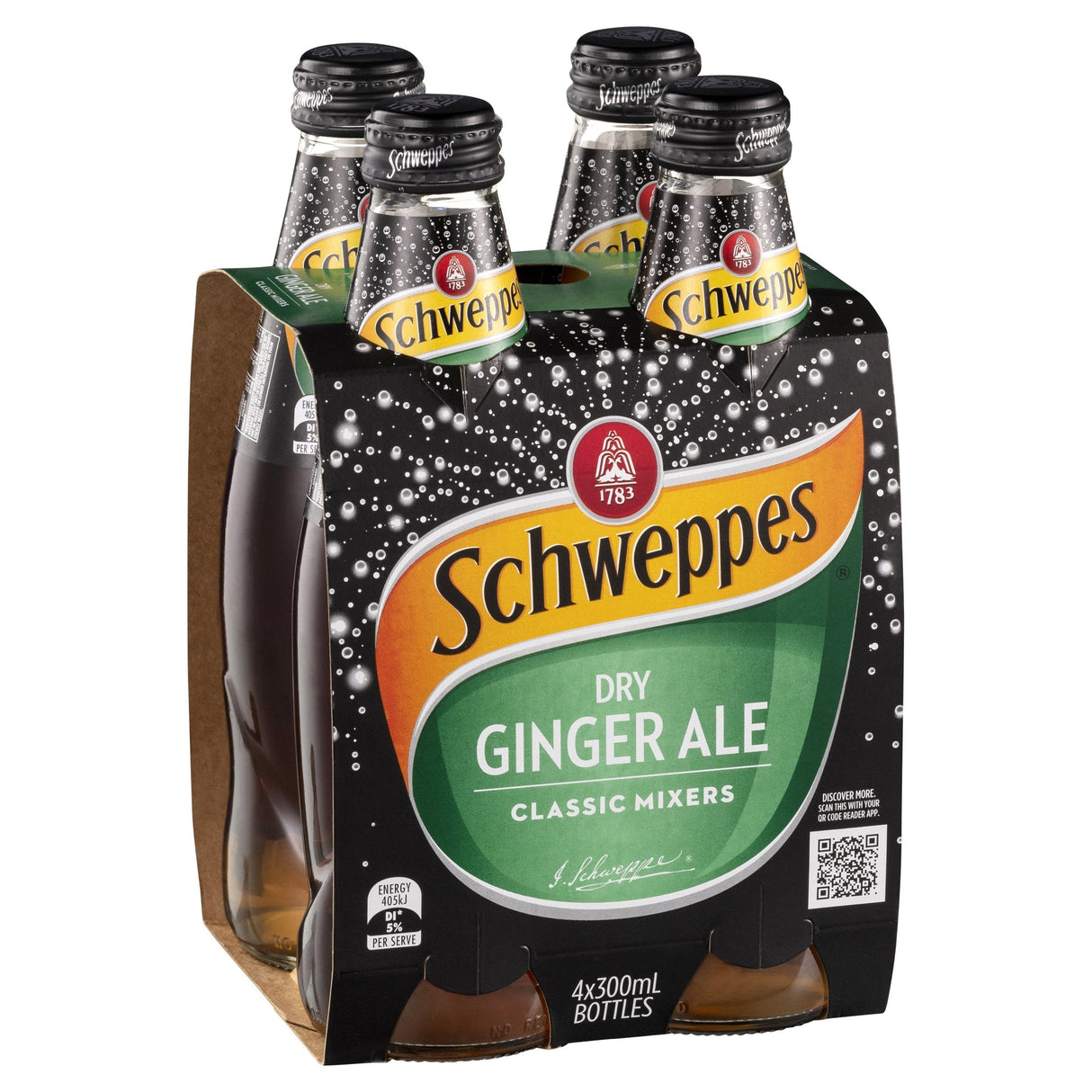 Schweppes Dry Ginger Ale 4x300ml