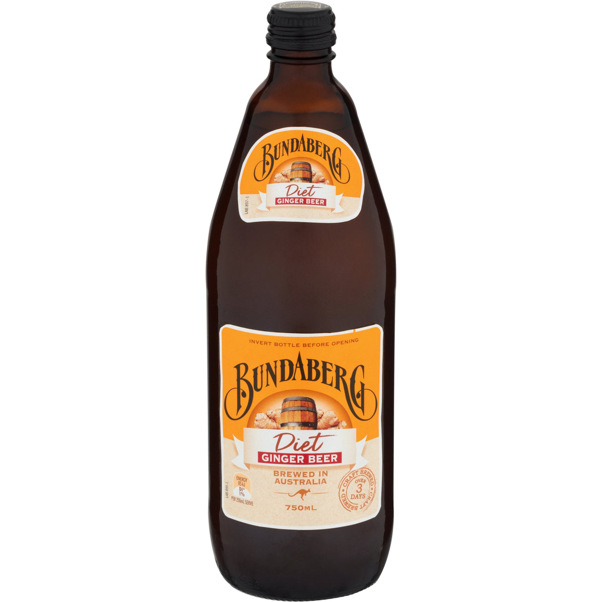 Bundaberg Diet Ginger Beer 750ml