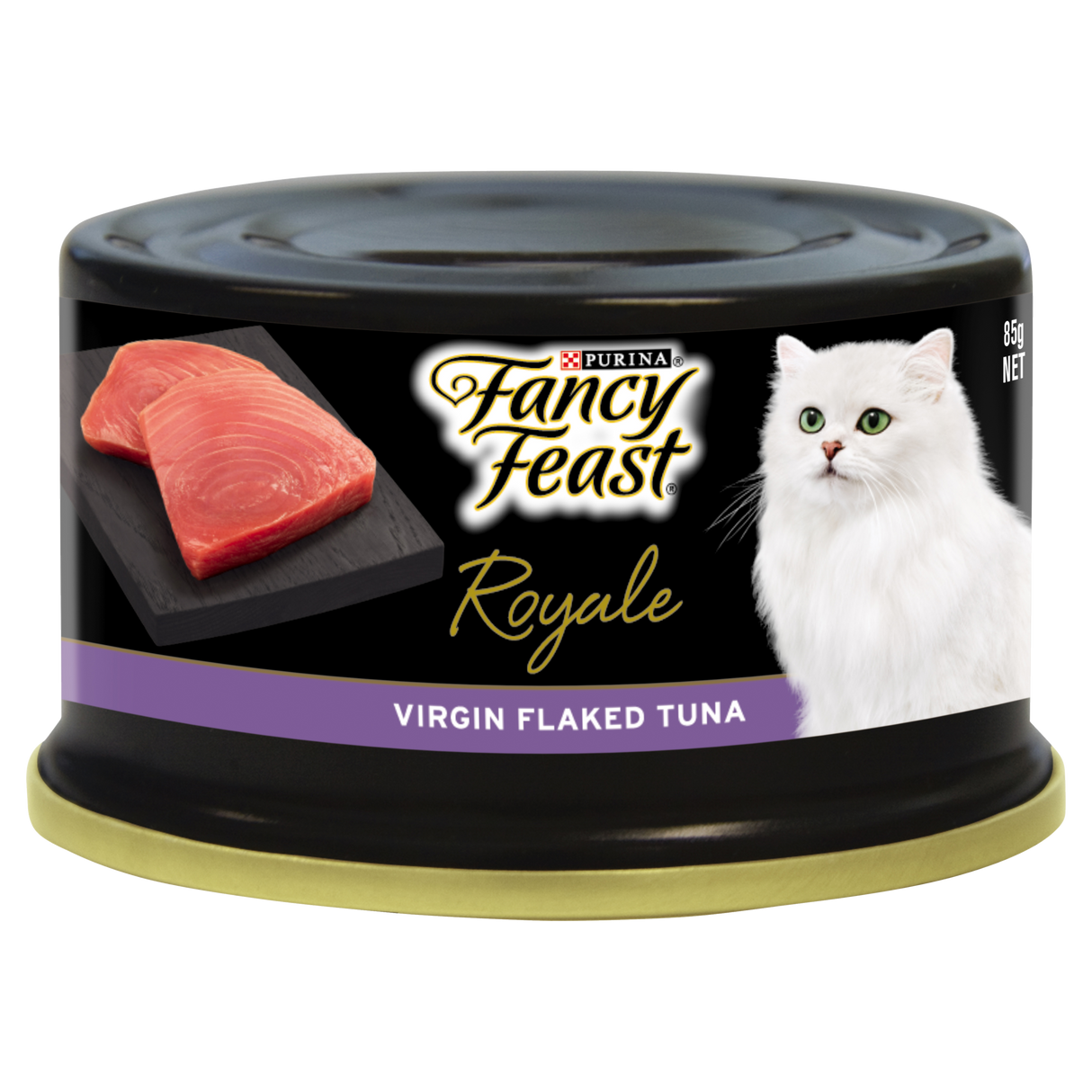 Fancy Feast Adult Royale Virgin Flaked Tuna Wet Cat Food 85g