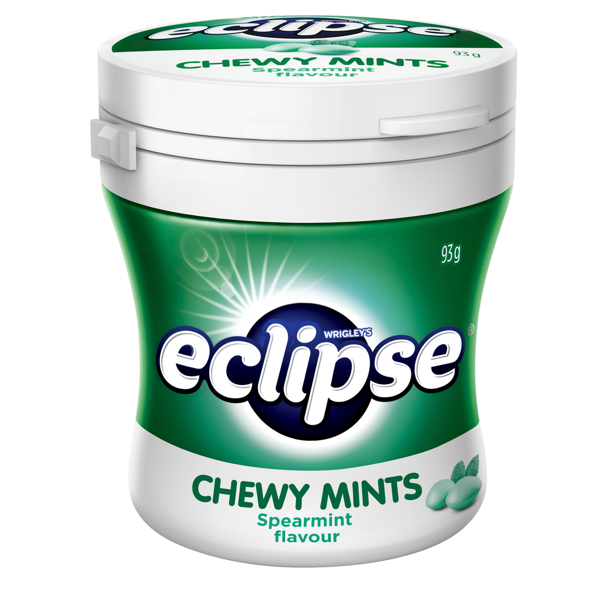 Eclipse Chewy Mints Spearmint Bottle 93g