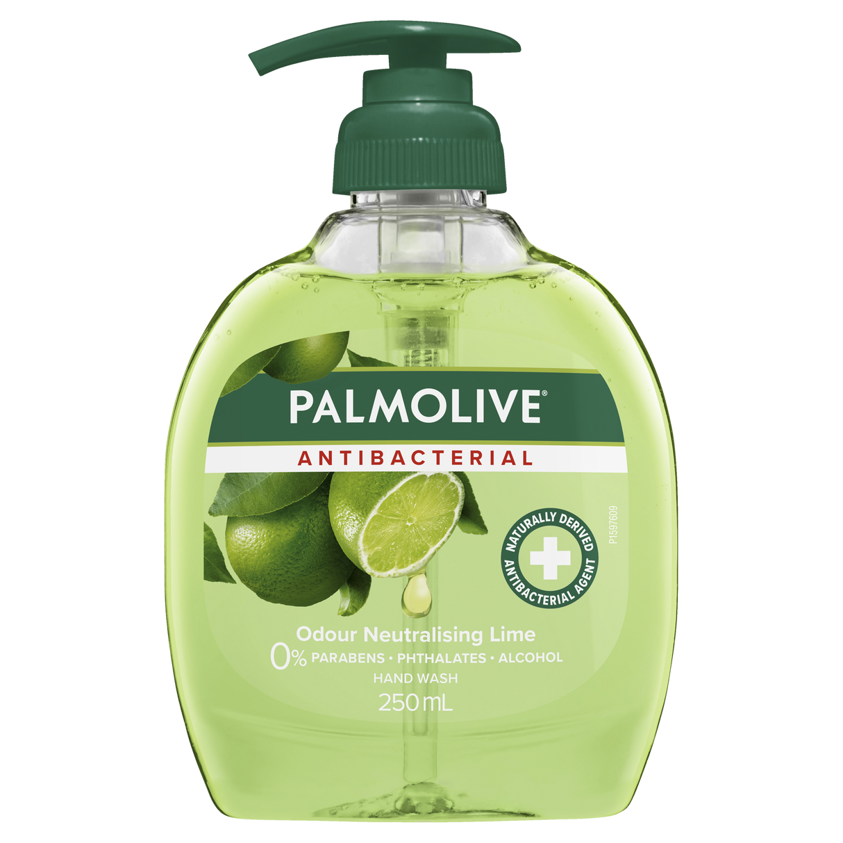 Palmolive Antibacterial Liquid Hand Wash Soap Lime 250ml