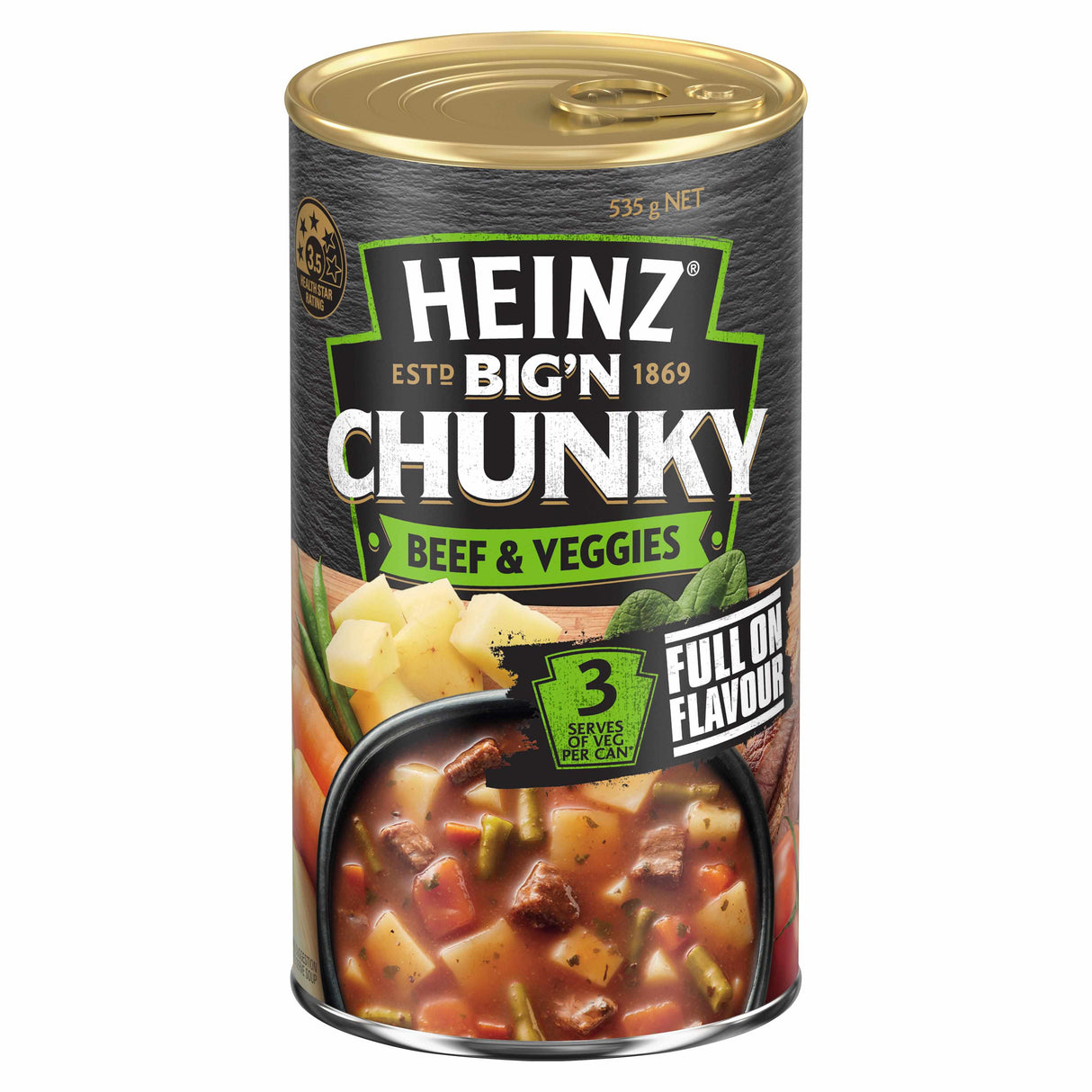 Heinz Big'N Chunky Beef & Veggies 535g