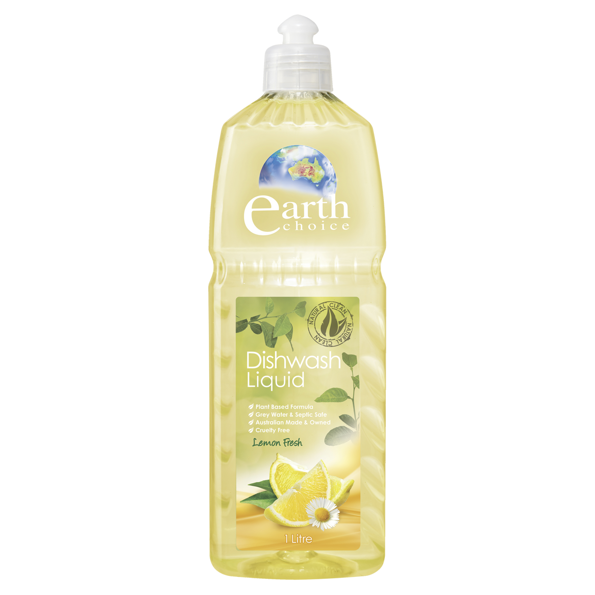 Earth Choice Dishwashing Liquid Lemon Fresh 1l