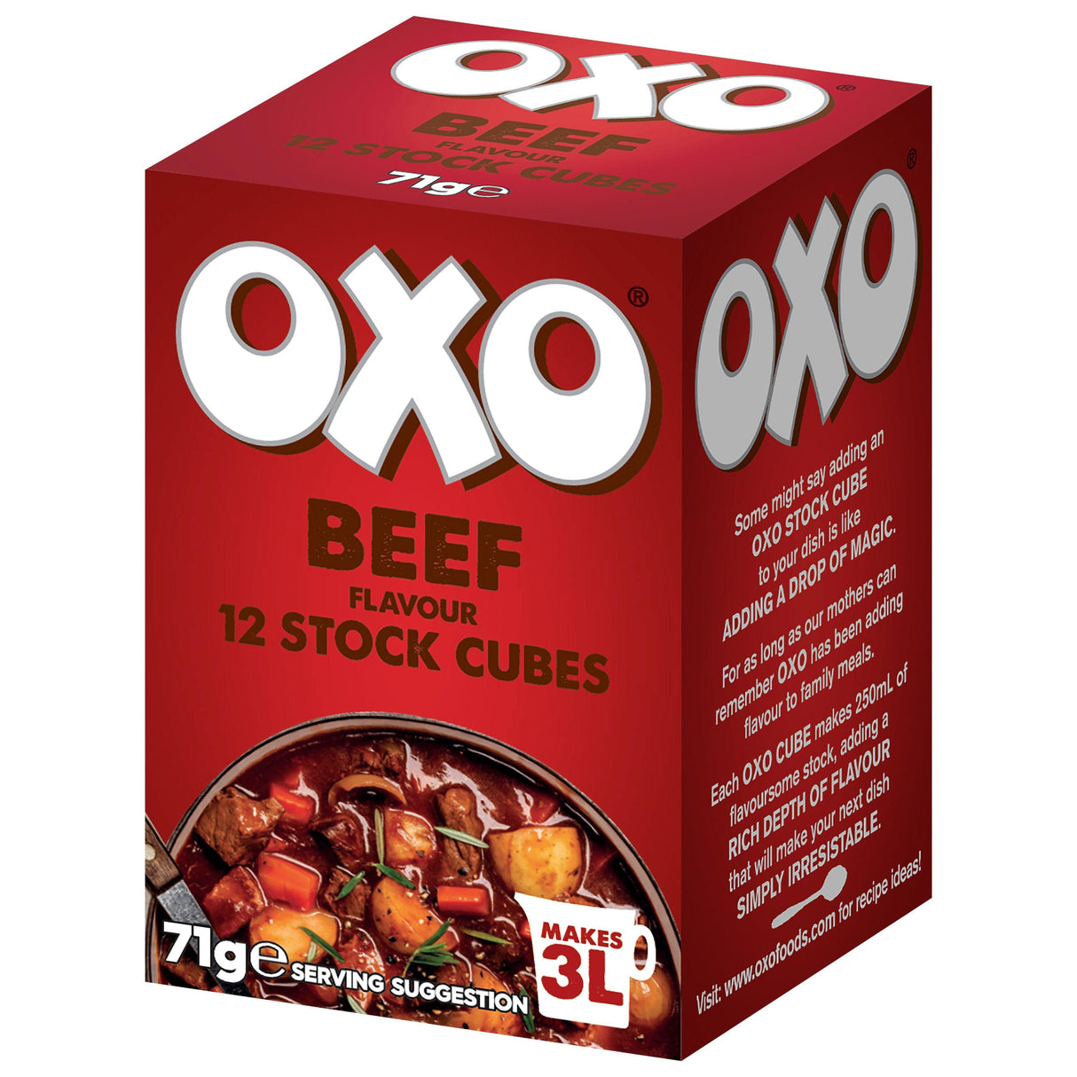 Oxo Beef Stock Cubes 12 Pack