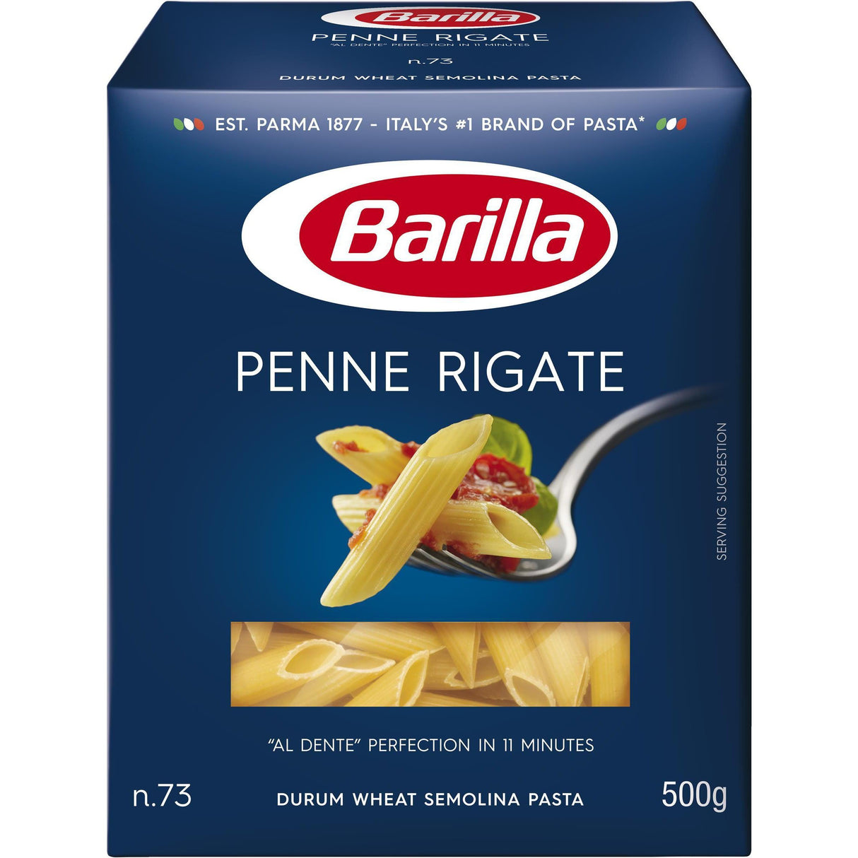 Barilla Penne Rigate Pasta N.73 500g