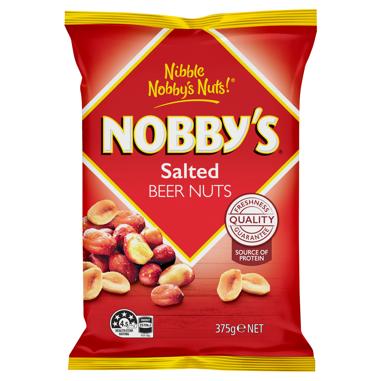 Nobby's Salted Beer Nuts 375g