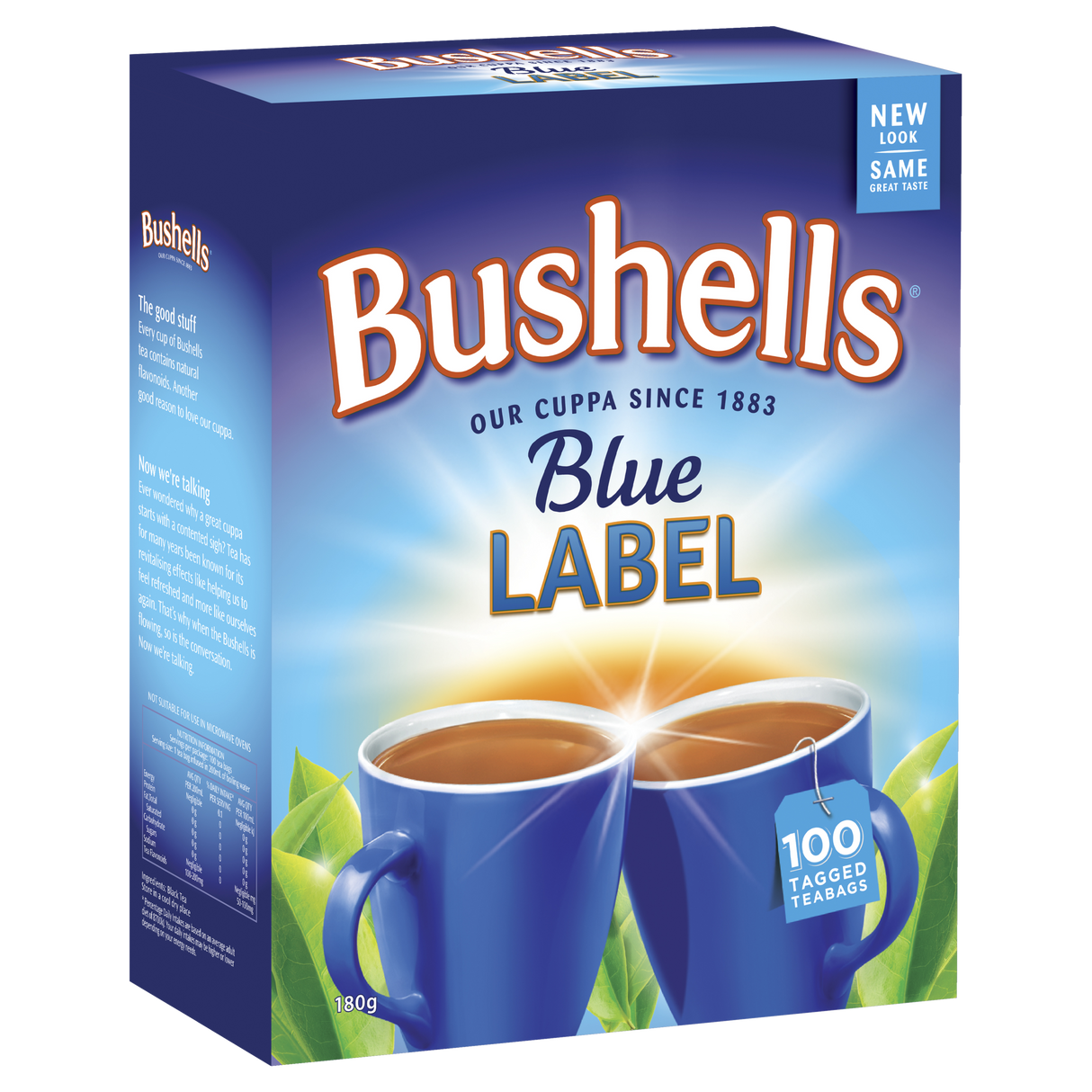 Bushells Blue Label Black Tea Bags 100 Pack