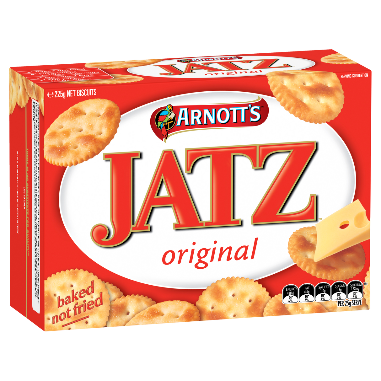 Arnott's Jatz Original 225g