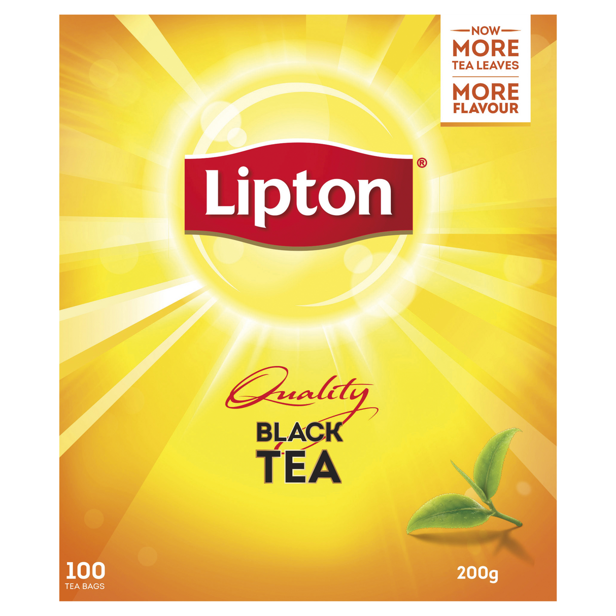 Lipton Tea Bag Quality Black 100 Pack