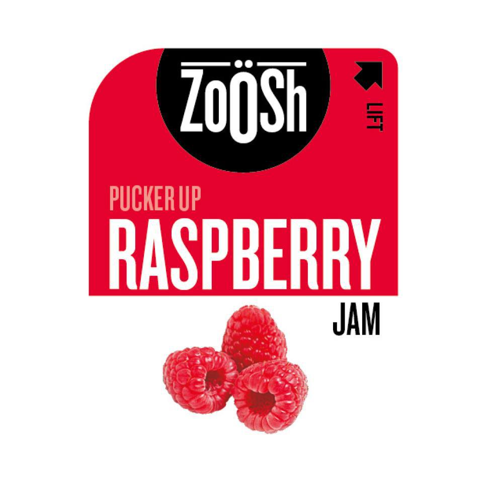Zoosh Portion Control Raspberry Jam 50x13.6g