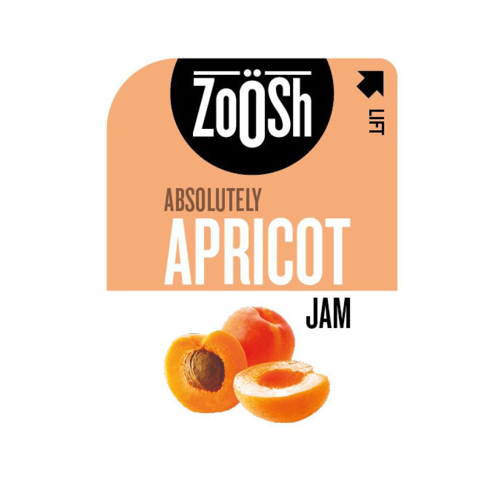 Zoosh Portion Control Apricot Jam 50x13.6g