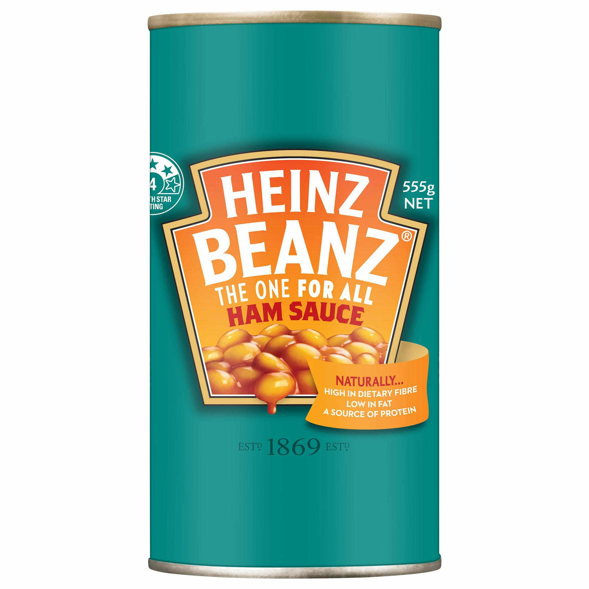 Heinz Beanz The One for All in Ham Sauce 555g