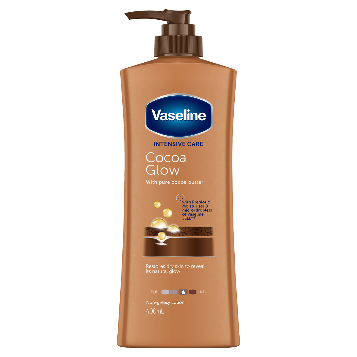 Vaseline Intensive Care Body Lotion Cocoa Glow 400ml