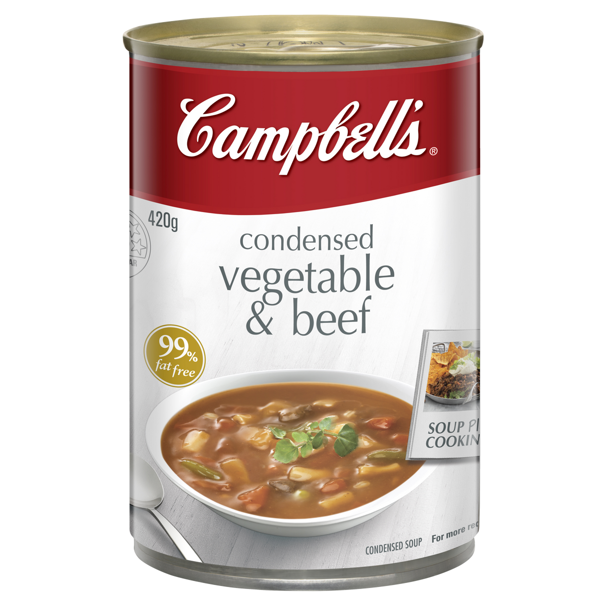 Campbell's Condensed Soup Vegetable & Beef 420g