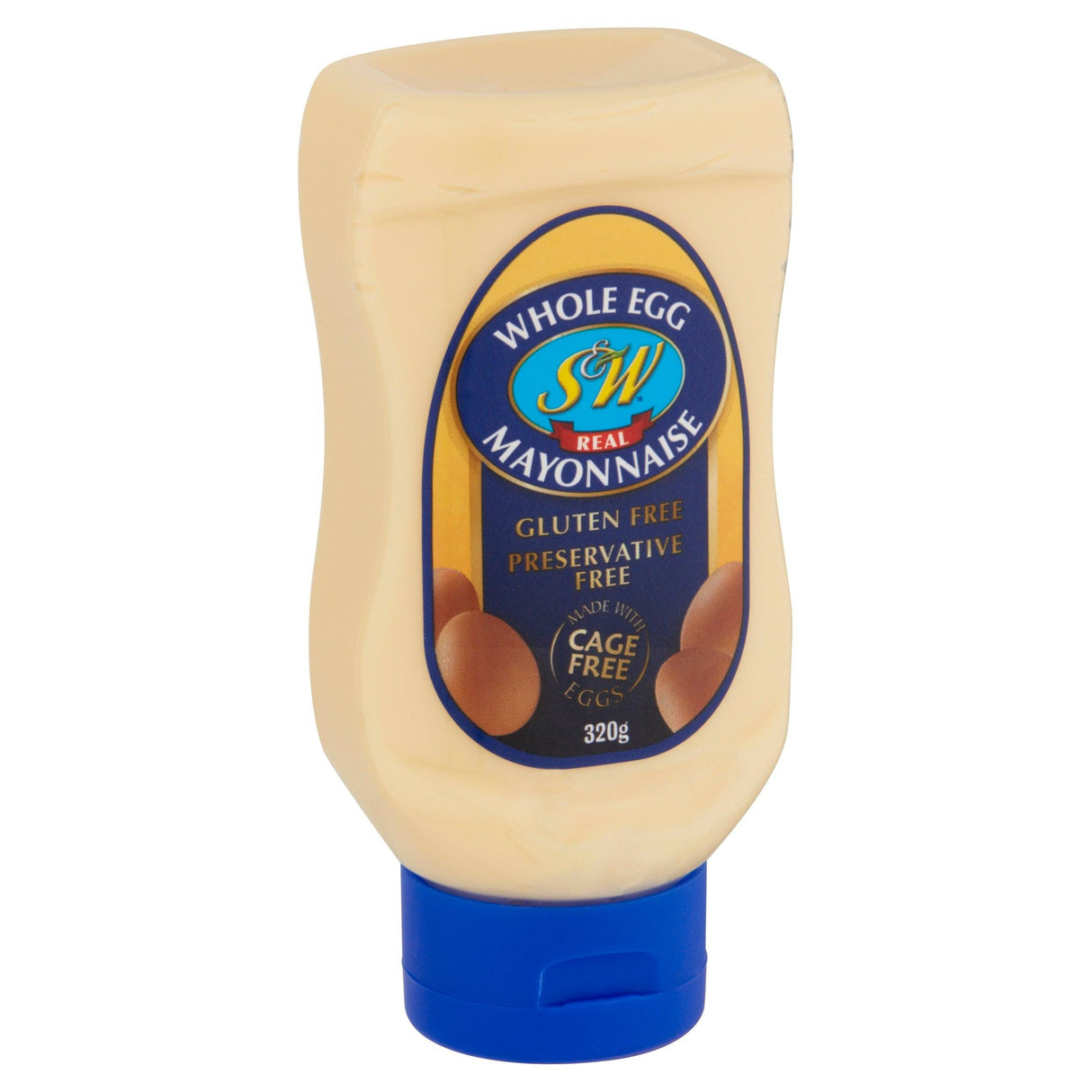 S&W Whole Egg Mayonnaise Squeeze 320g
