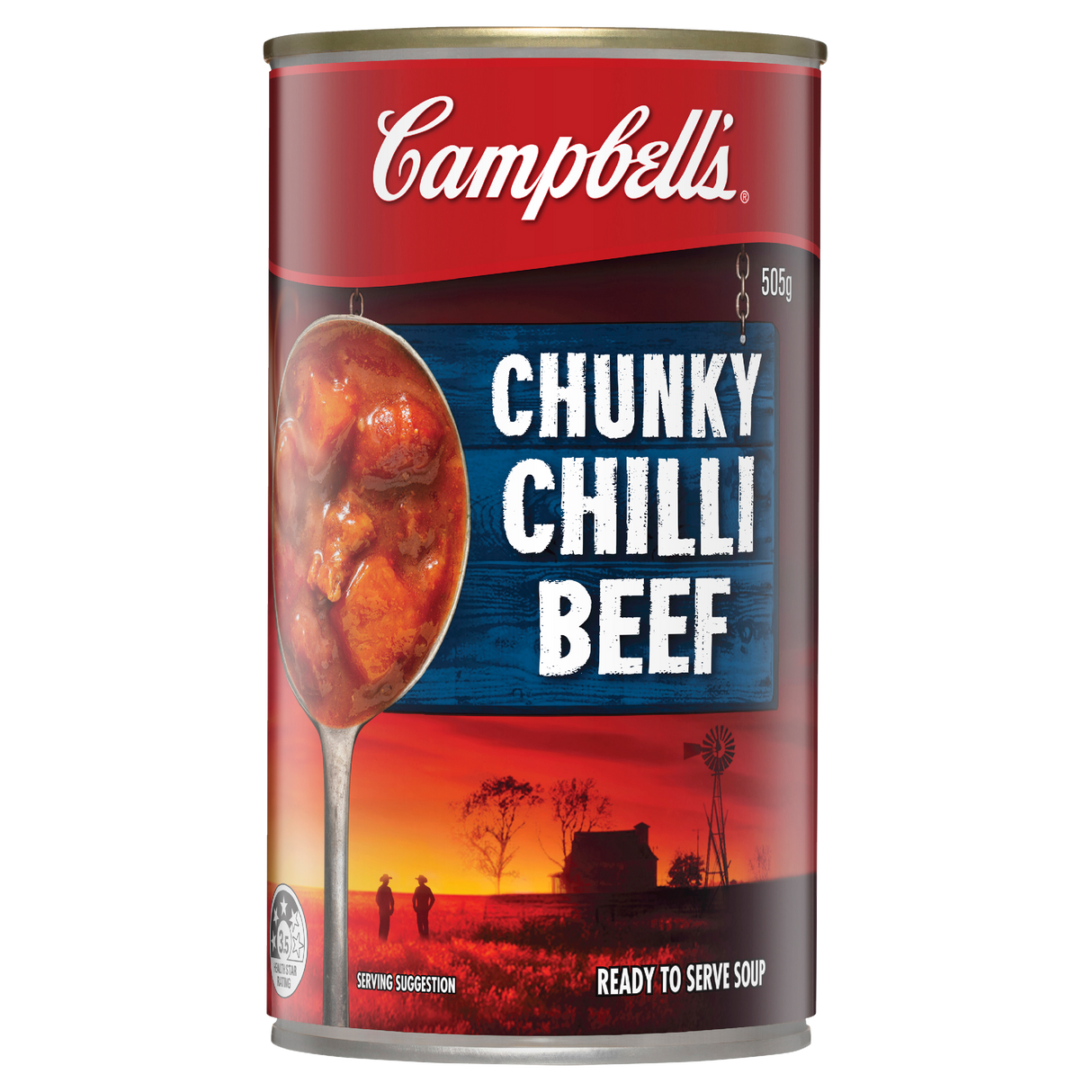 Campbell's Chunky Soup Chilli Beef 505g