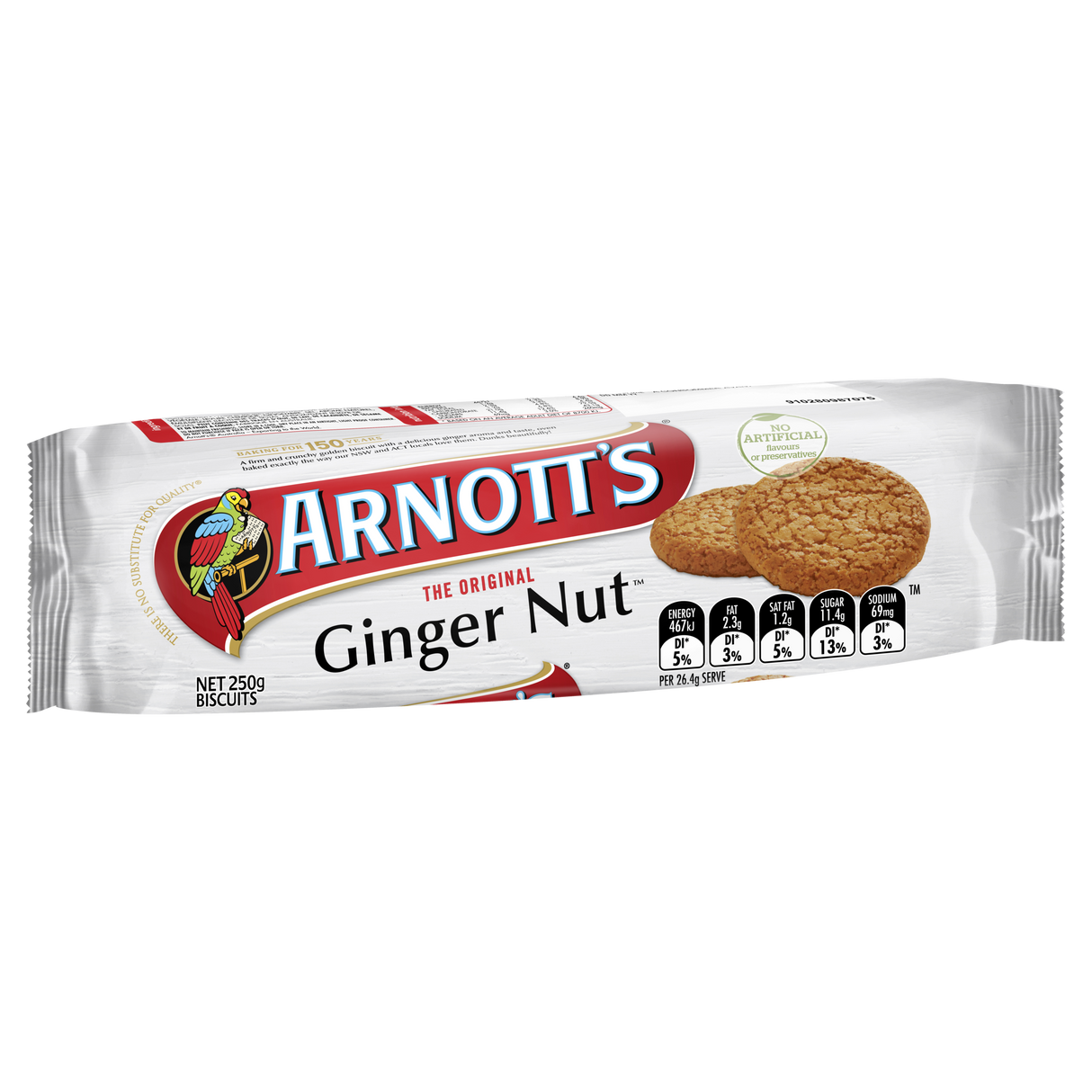 Arnott's Ginger Nut 250g
