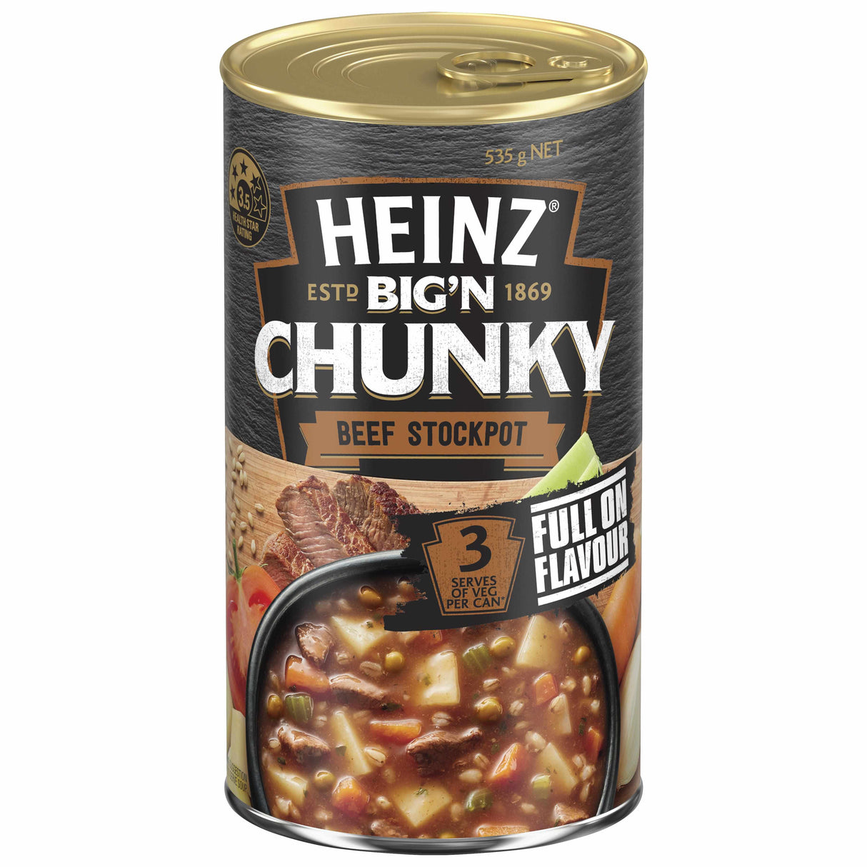 Heinz Big'N Chunky Beef Stockpot Soup 535g