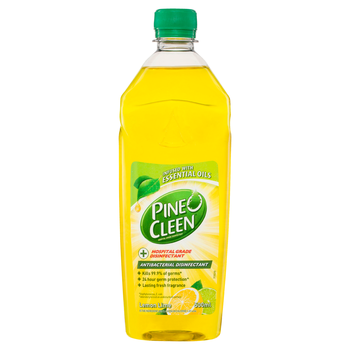 Pine O Cleen Antibacterial Disinfectant Liquid Lemon Lime 500ml