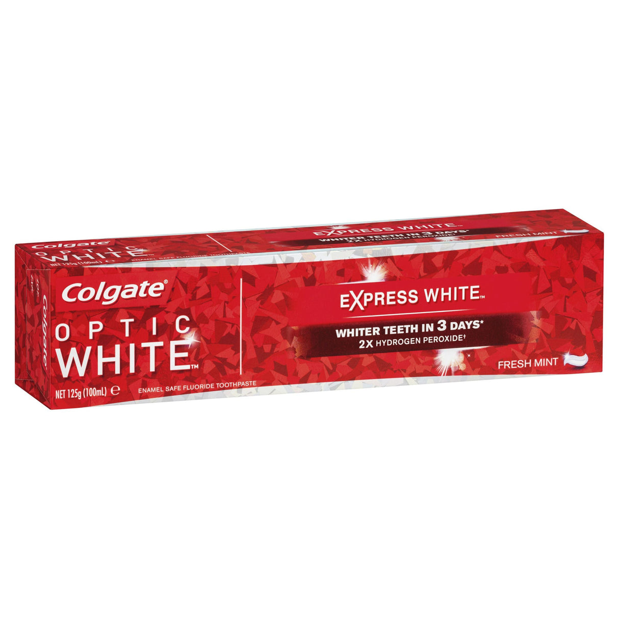 Colgate Optic White Express White Whitening Toothpaste Fresh Mint 125g