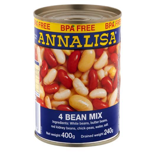 Annalisa 4 Beans Mix 400g