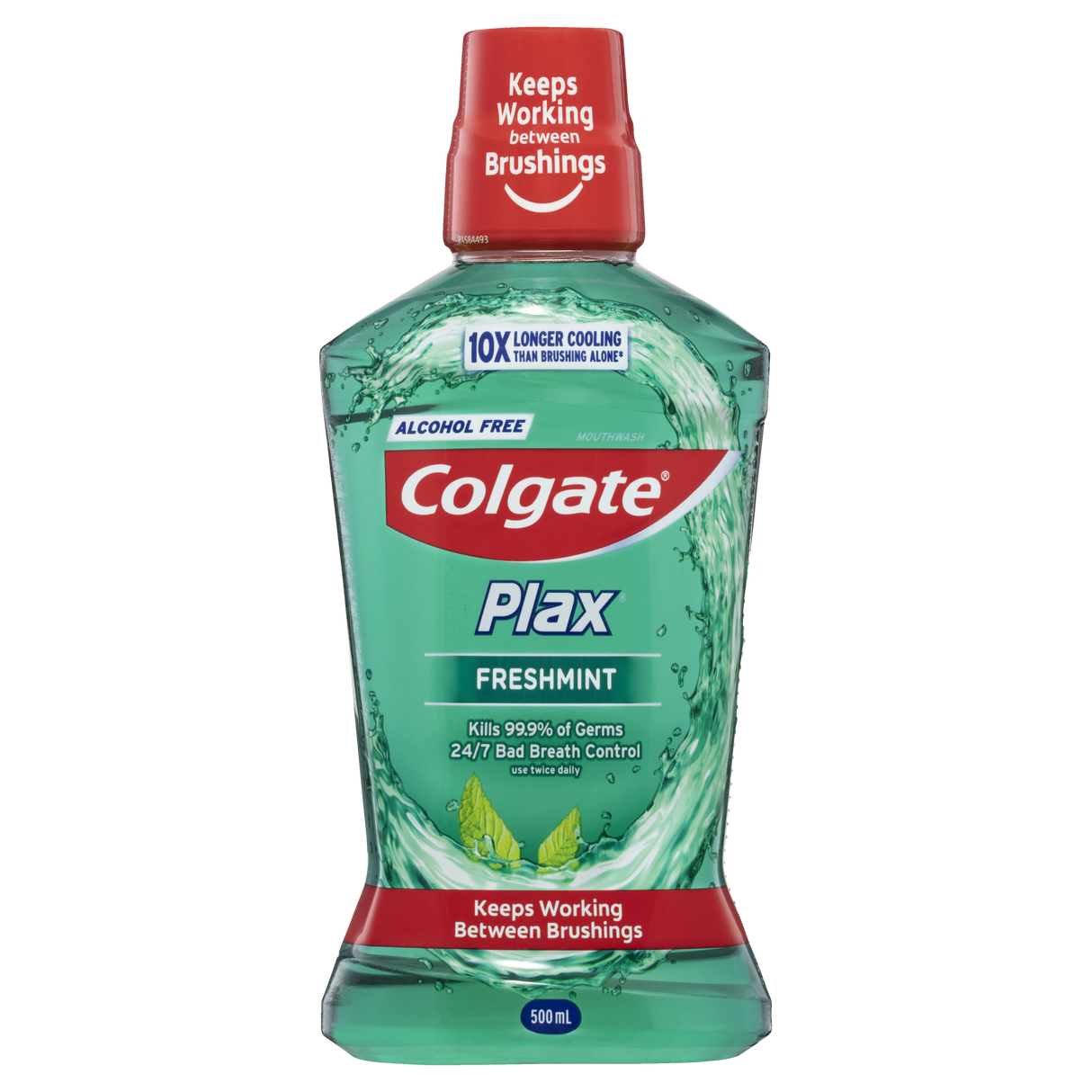 Colgate Plax Freshmint Antibacterial Alcohol Free Mouthwash 500ml