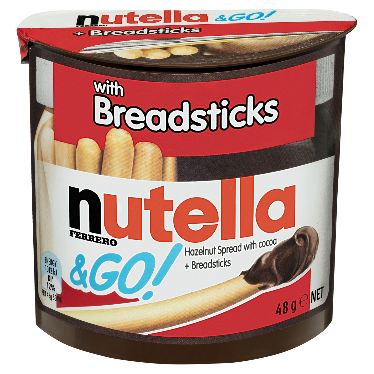 Nutella & Go Spread With Breadsticks 48g