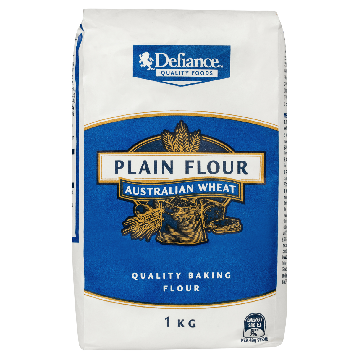 Defiance Plain Flour 1kg