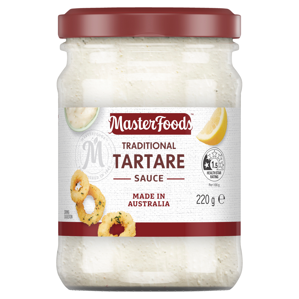 MasterFoods Seafood Tartare Sauce 220g