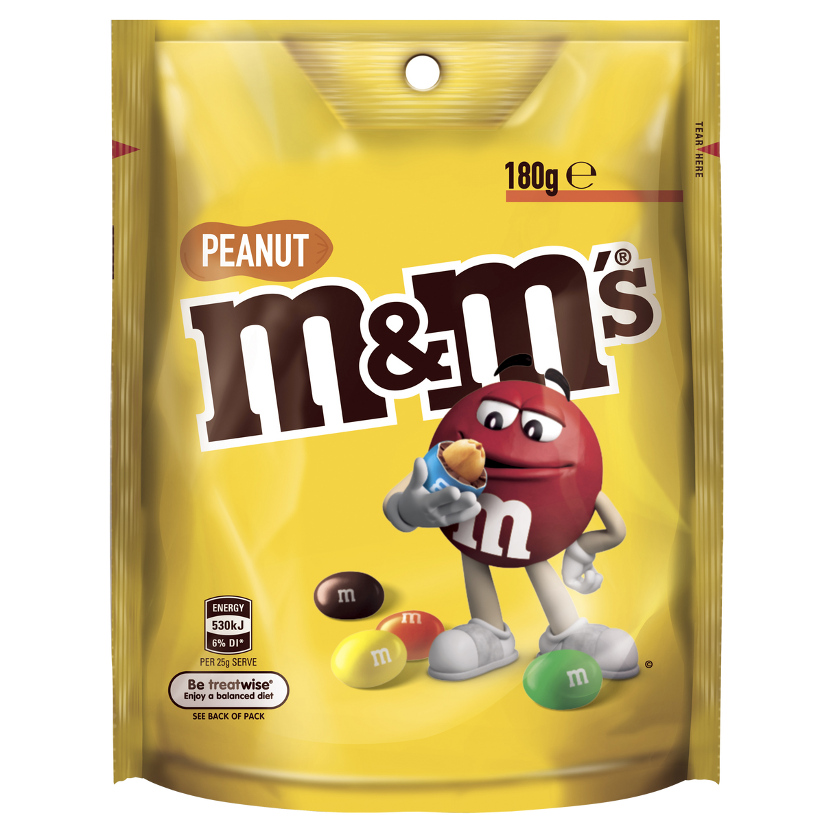 M&M's Peanut Chocolate 180g