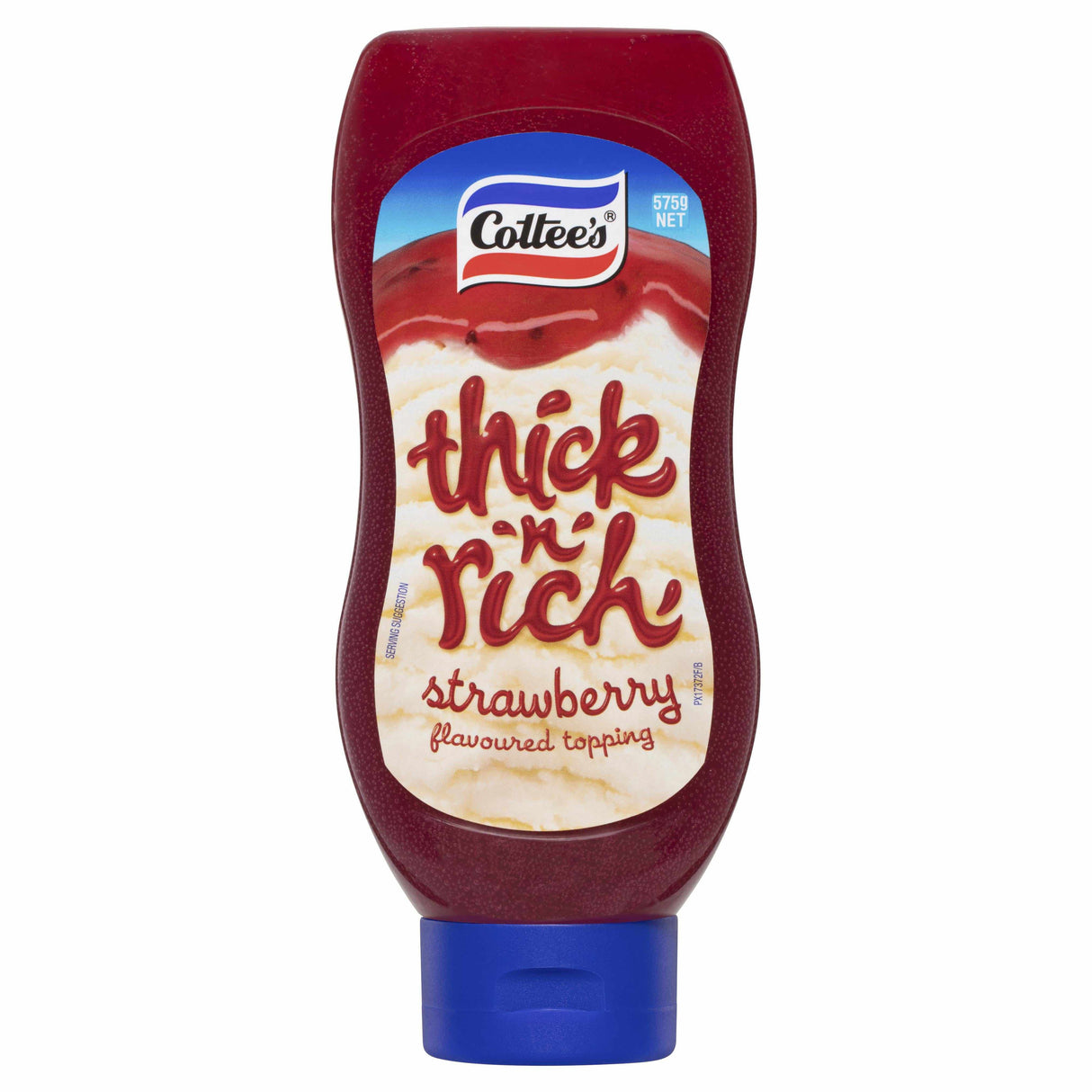Cottee's Thick 'n' Rich Strawberry Flavoured Topping 575g