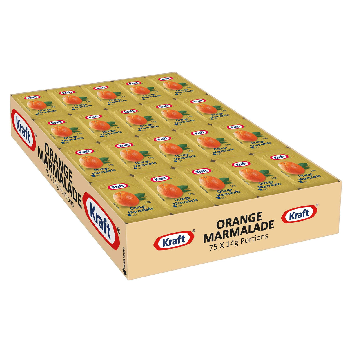 Kraft Orange Marmalade Portion 75x14g
