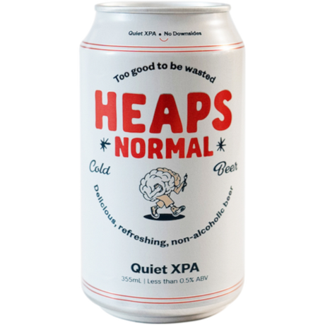 Heaps Normal Quiet XPA Cans 24x375ml product image.