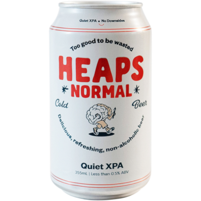 Heaps Normal Quiet XPA Cans 24x375ml product image.