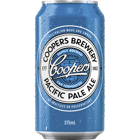 Coopers Pacific Pale Ale Cans 24x375ml product image.
