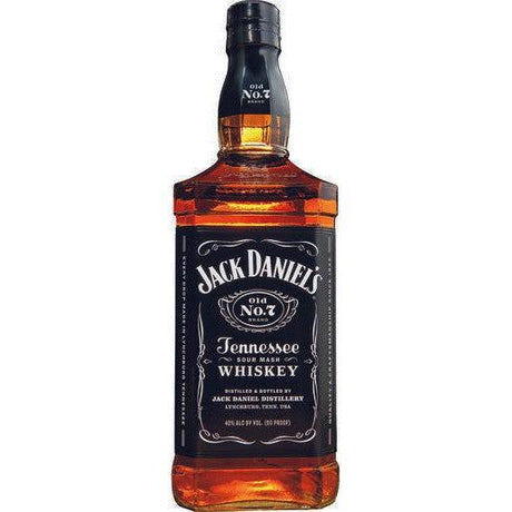 Jack Daniel's Tennessee Sour Mash Whiskey 1l product image.