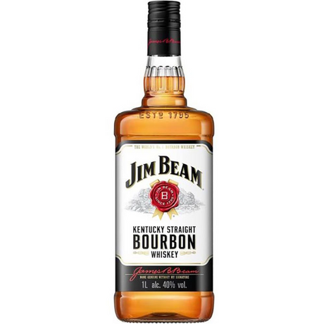 Jim Beam Kentucky Straight Bourbon 700ml product image.