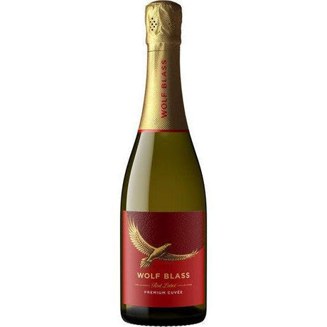 Wolf Blass Red Label Chardonnay Chardonnay Pinot Noir NV 6x750ml product image.