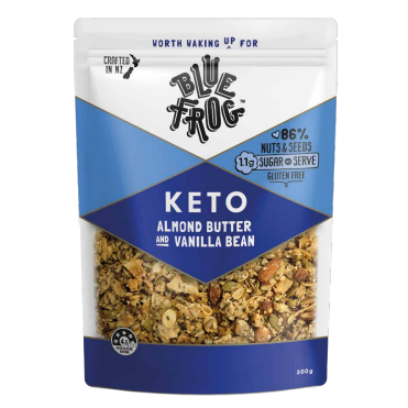 Product image of Blue Frog Keto Almond Butter & Vanilla Bean 300g