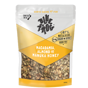 Product image of Blue Frog Macadamia, Almond & Manuka Honey 350g