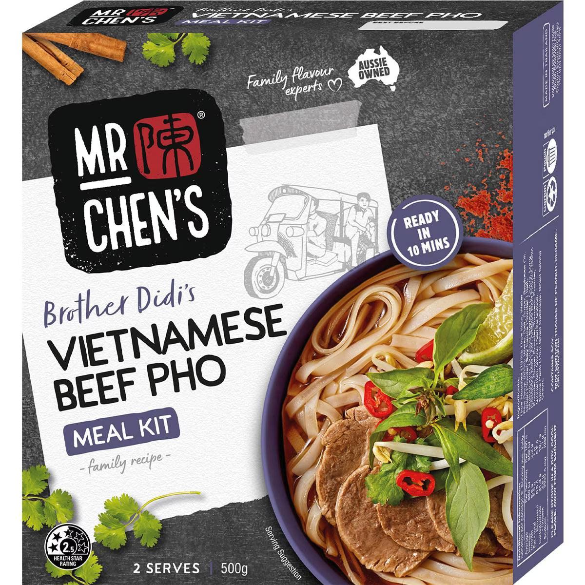 Mr Chen's Vietnamese Beef Pho Meal Kit 500g