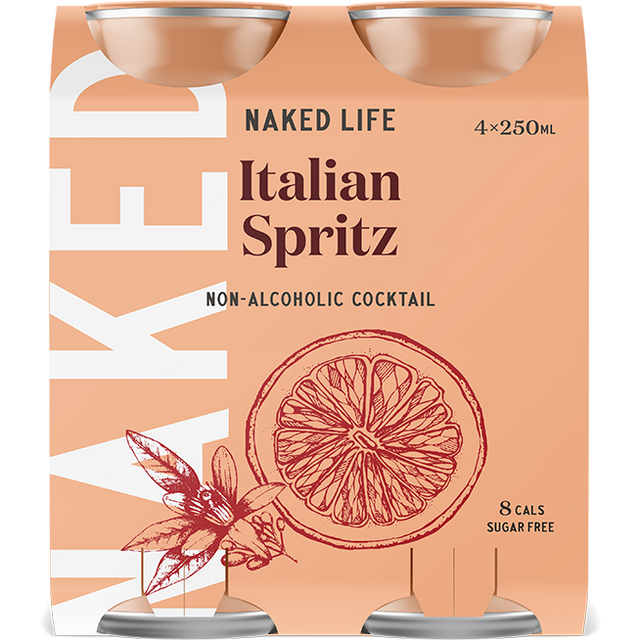 Product image of Naked Life Italian Spritz 4x250ml