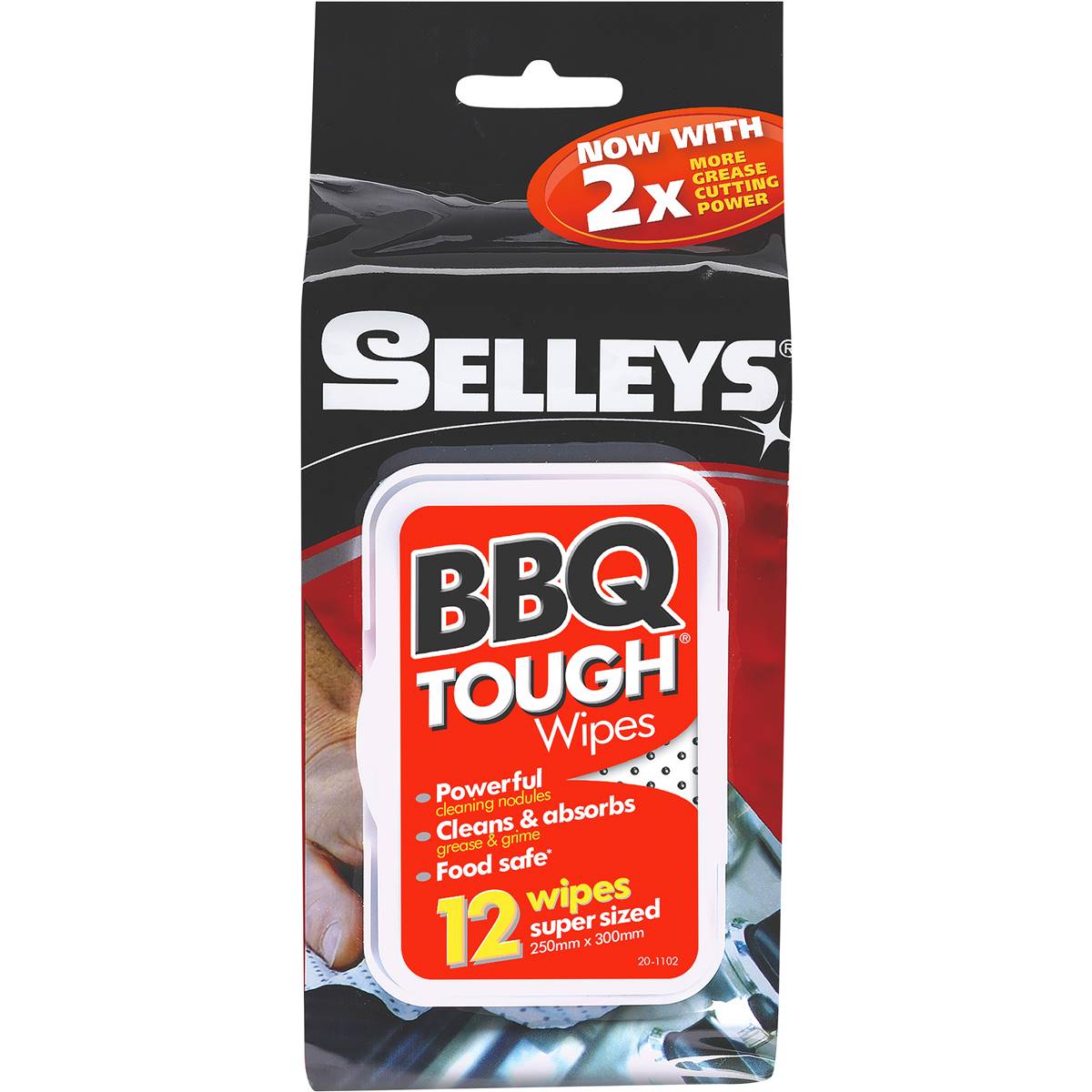 Selleys BBQ Tough Wipes 12 Pack