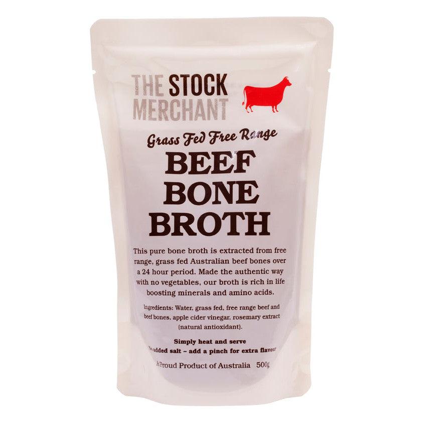 Product image of The Stock Merchant Grass Fed Beef Bone Broth 500g