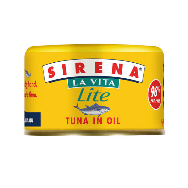 Sirena Tuna In Lite Oil 95g