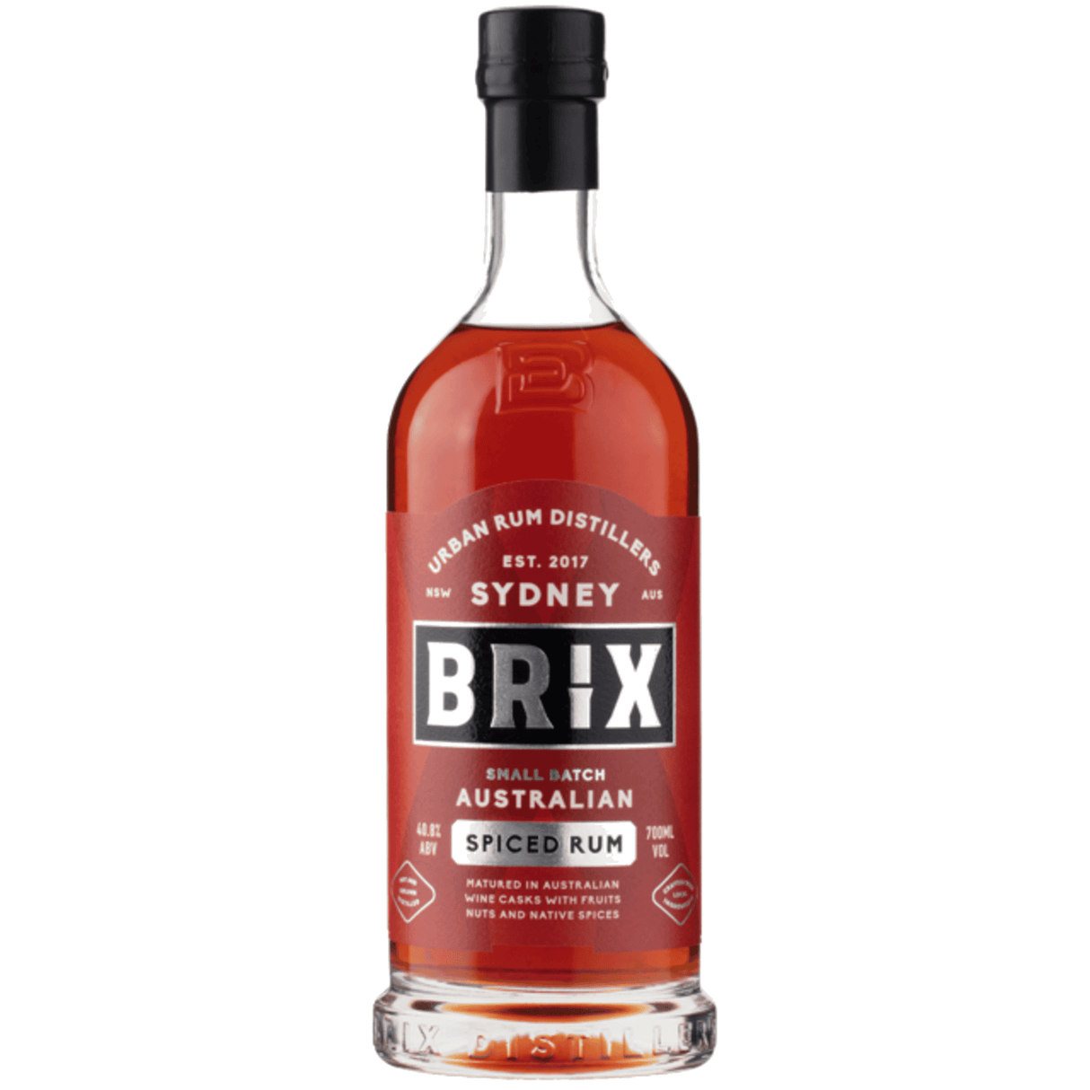 Brix Australian Spiced Rum 700ml