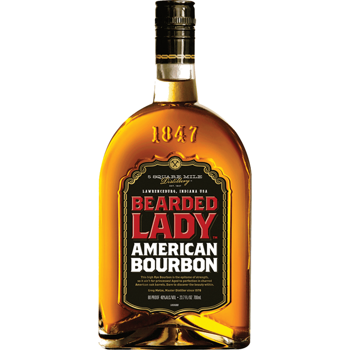 Bearded Lady American Bourbon 700ml